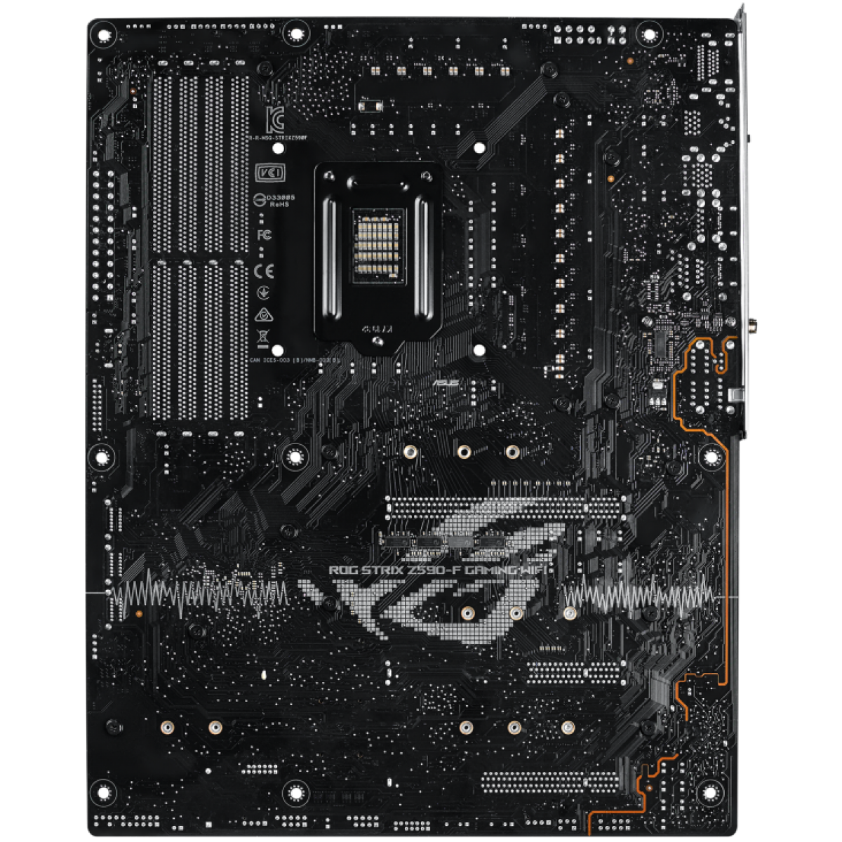 Placa Mãe Asus ROG STRIX Z590-F Gaming WIFI, Chipset Z590, Intel LGA 1200, ATX, DDR4, 90MB1630-M0EAY0