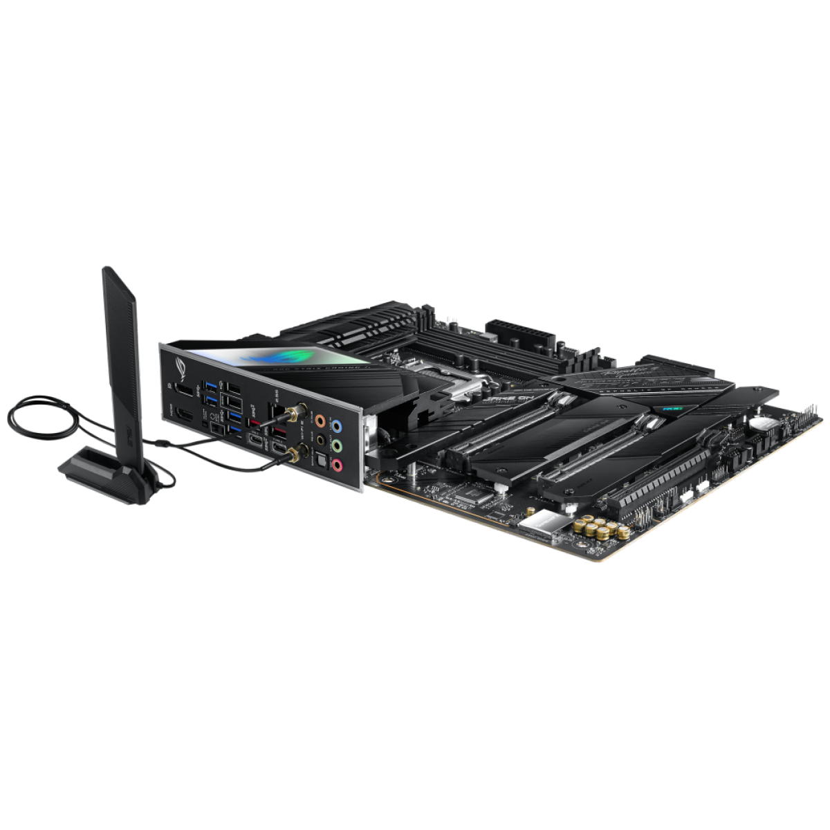 Placa Mãe Asus ROG STRIX Z590-F Gaming WIFI, Chipset Z590, Intel LGA 1200, ATX, DDR4, 90MB1630-M0EAY0
