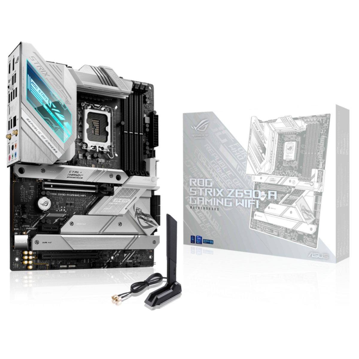 Placa Mãe Asus ROG Strix Z690-A Gaming WiFi, Chipset Z690