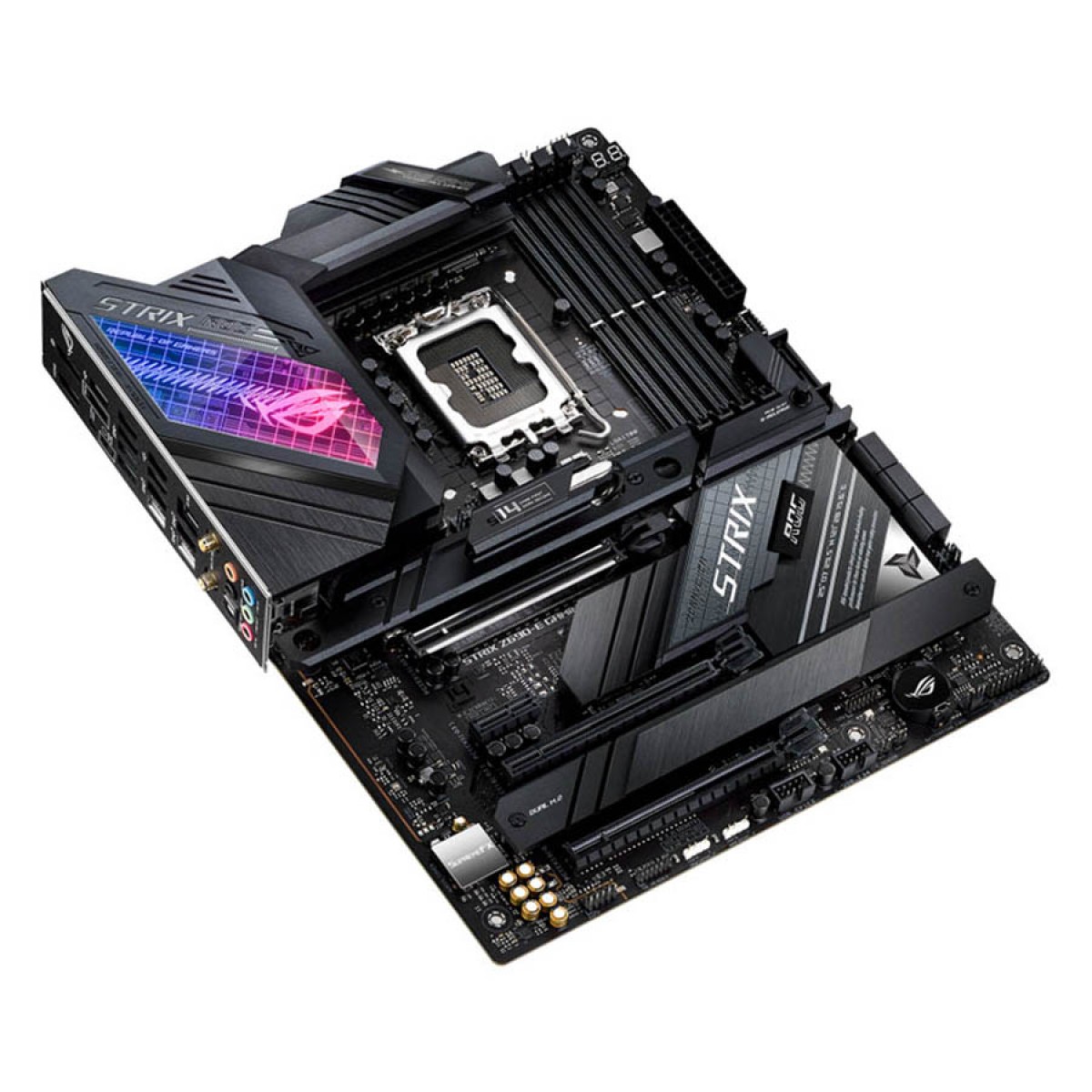 Placa Mãe Asus ROG Strix Z690-E Gaming WiFi, Chipset Z690, Intel LGA 1700, ATX, DDR5, 90MB18J0-M0EAY0