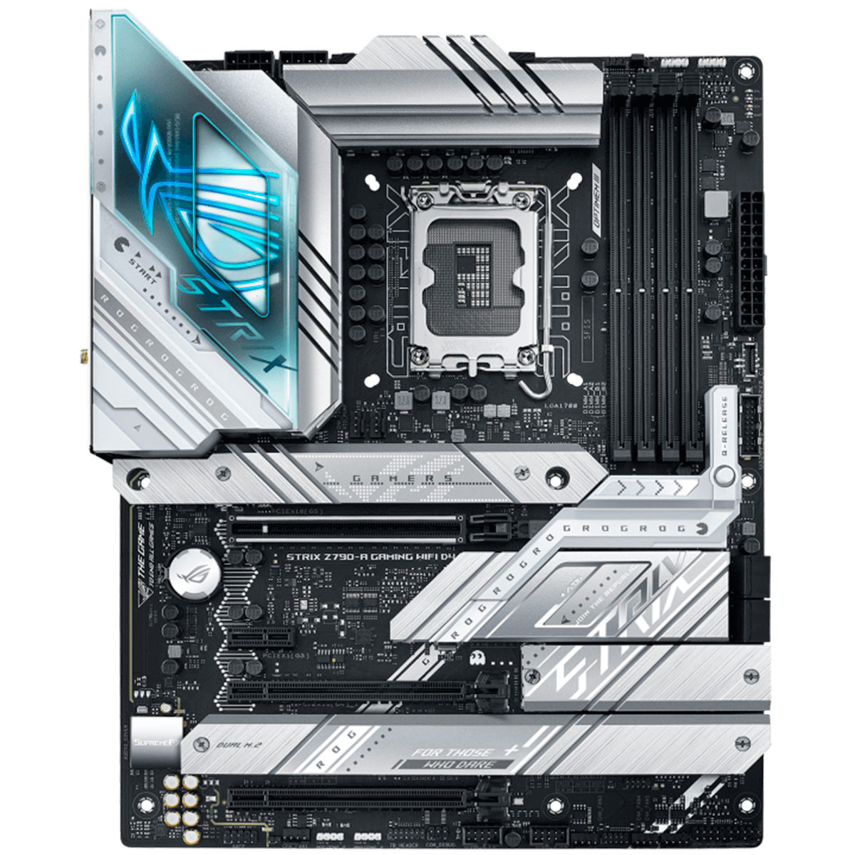 Placa Mãe Asus Rog Strix Z790-A Gaming WIFI D4, Intel LGA 1700, ATX, DDR4, 90MB1CN0-M1EAY0