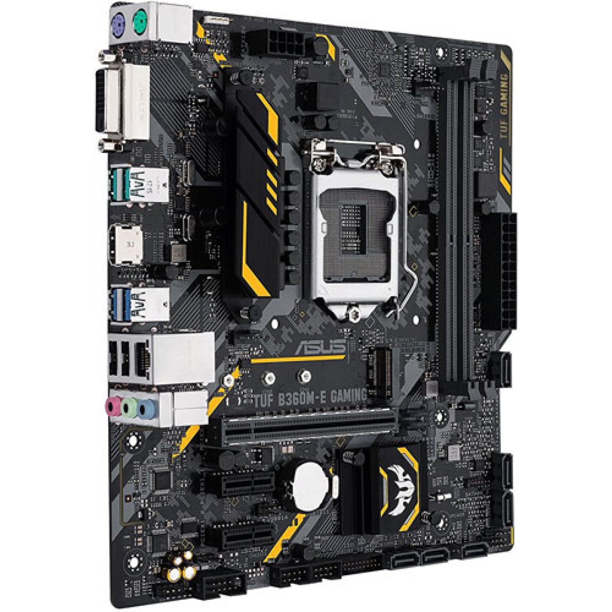Placa Mãe Asus TUF B360M-E Gaming, Chipset B360, Intel LGA 1151, mATX, DDR4