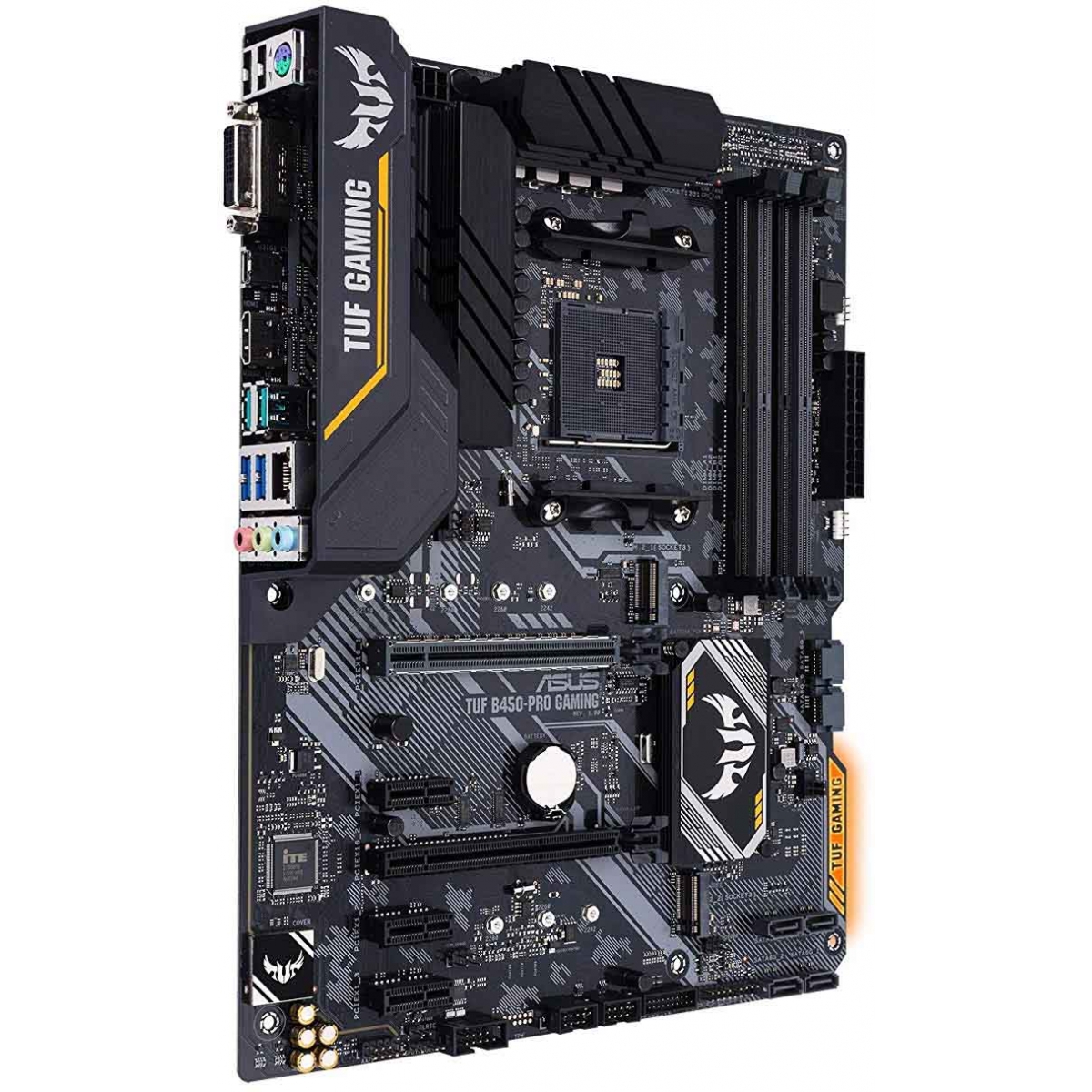 Placa Mãe Asus TUF B450-PRO GAMING, Chipset B450, AMD AM4, ATX, DDR4