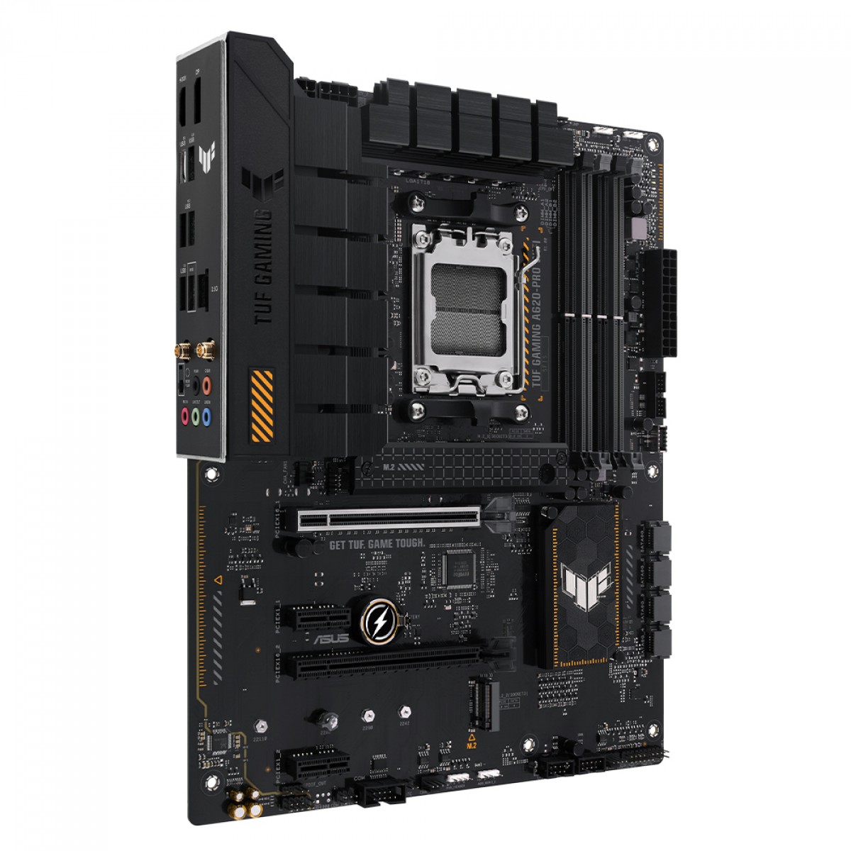 Placa Mãe Asus TUF Gaming A620-PRO WiFi, Chipset A620, AMD AM5, ATX, DDR5, 90MB1FR0-M0EAY0
