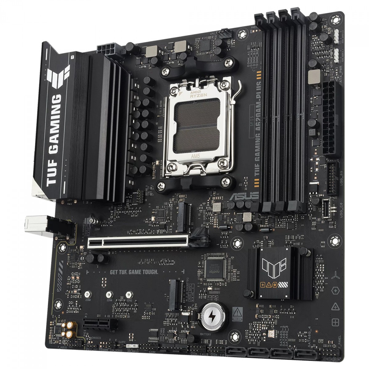 Placa Mãe Asus TUF Gaming A620AM-PLUS, Chipset A620, AMD AM5, mATX, DDR5