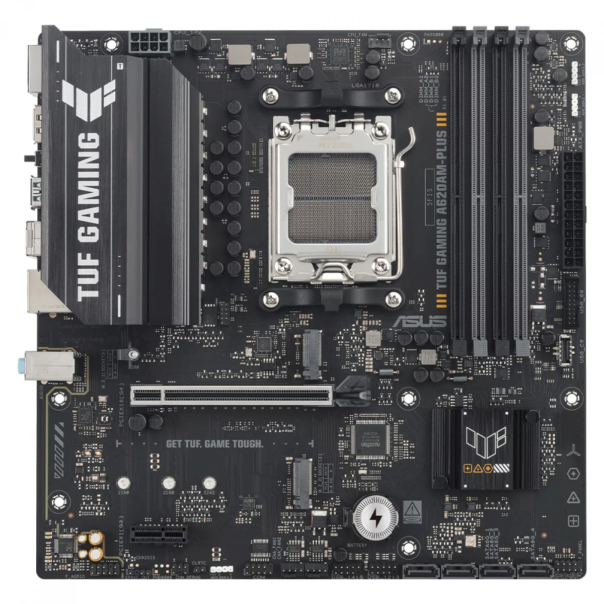 Placa Mãe Asus TUF Gaming A620AM-PLUS, Chipset A620, AMD AM5, mATX, DDR5