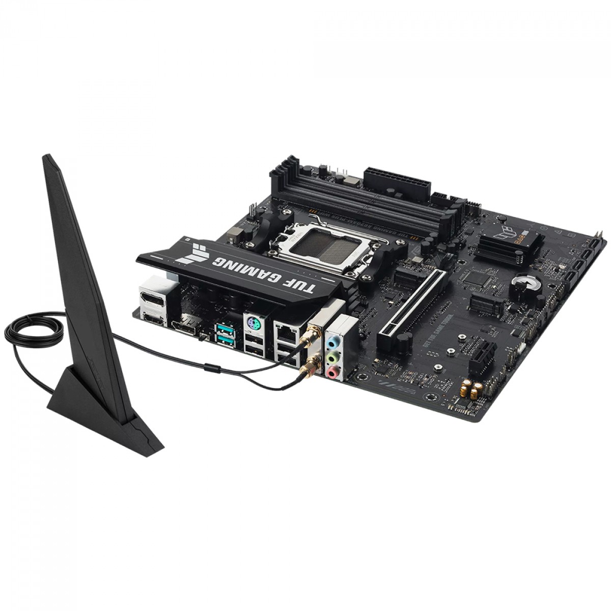 Placa Mãe Asus TUF Gaming A620AM-PLUS WiFi, Chipset A620, AMD AM5, mATX, DDR5