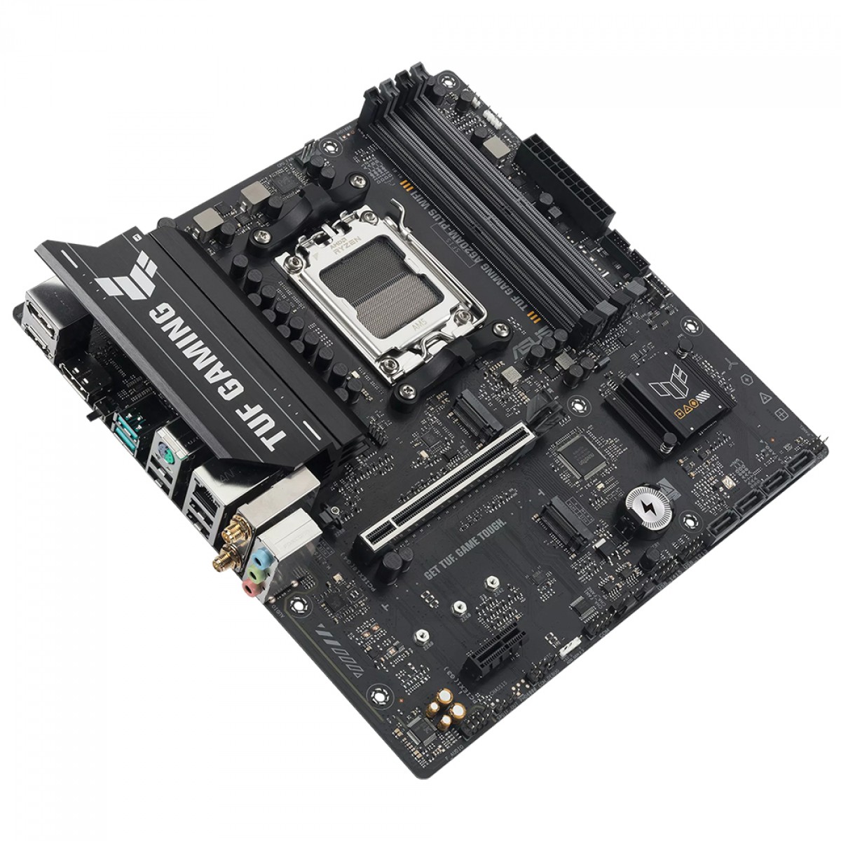Placa Mãe Asus TUF Gaming A620AM-PLUS WiFi, Chipset A620, AMD AM5, mATX, DDR5