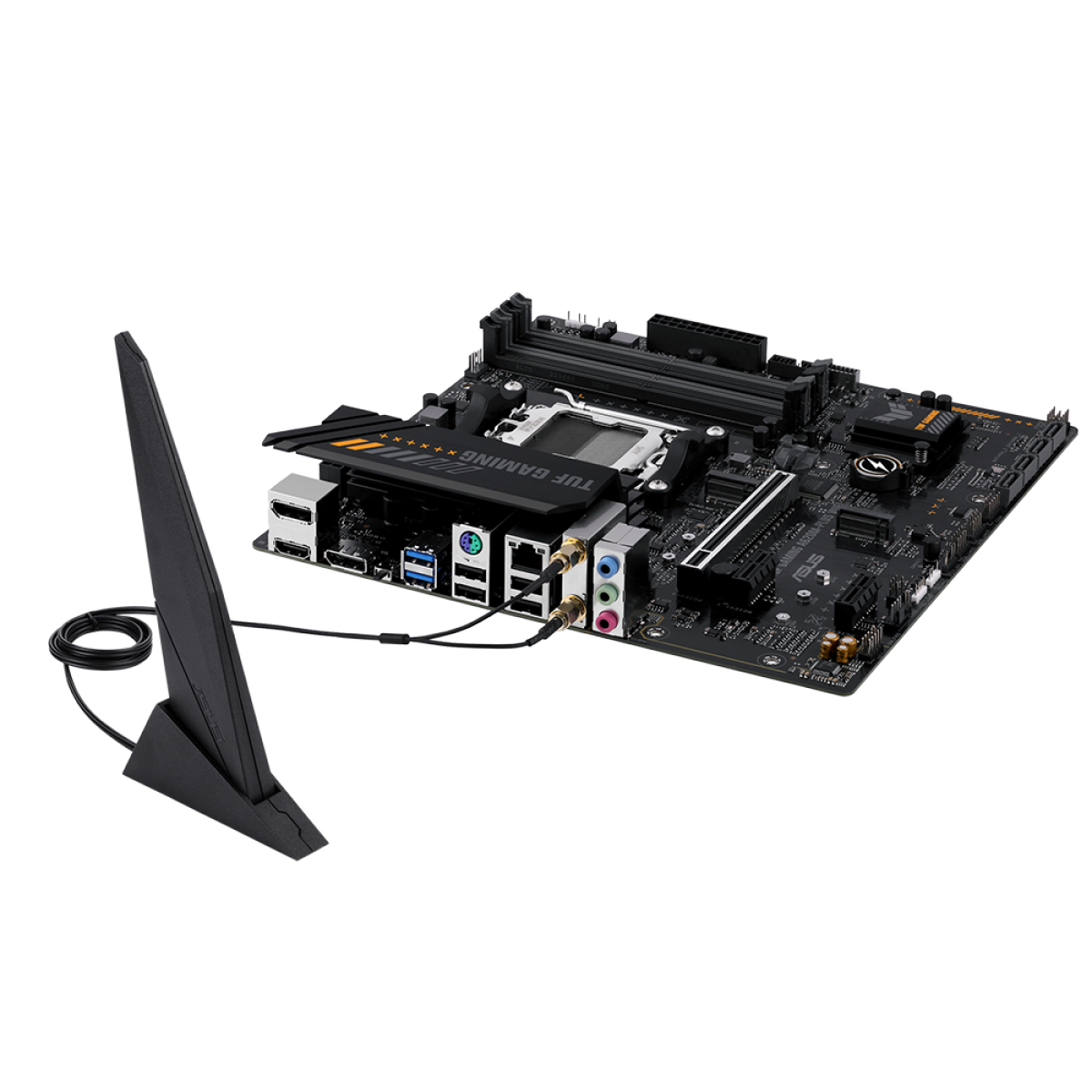 Placa Mãe Asus TUF Gaming A620M-PLUS WIFI, Chipset A620, AMD AM5, m-ATX, DDR5, 90MB1F00-M0EAY0