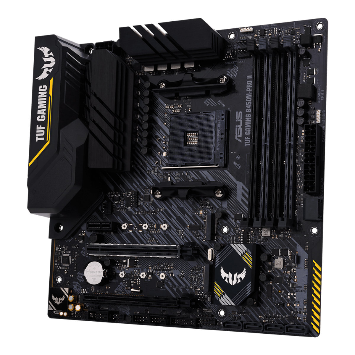Placa Mãe ASUS TUF GAMING B450M-PRO II, Chipset B450, AMD AM4, mATX, DDR4, 90MB1610-M0EAY0