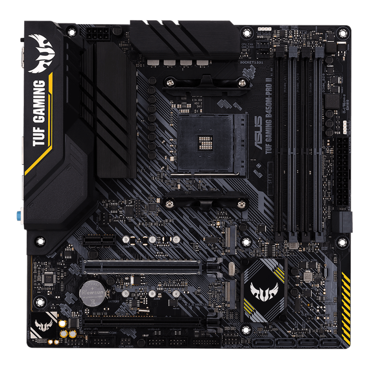 Placa Mãe ASUS TUF GAMING B450M-PRO II, Chipset B450, AMD AM4, mATX, DDR4, 90MB1610-M0EAY0