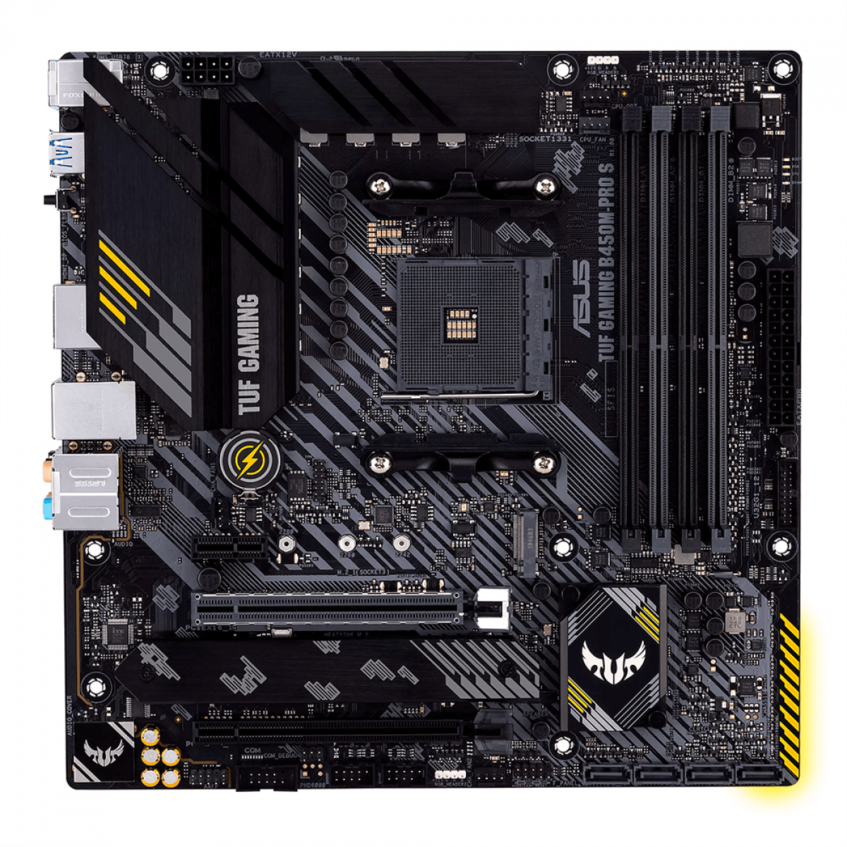 Placa Mãe Asus TUF Gaming B450M-PRO S, Chipset B450, AMD AM4, mATX, DDR4, 90MB1560-M0EAY0 - Open Box