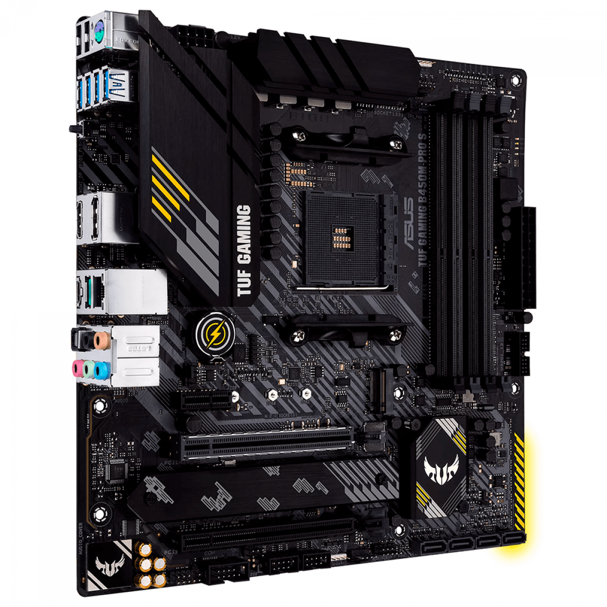 Placa Mãe Asus TUF Gaming B450M-PRO S, Chipset B450, AMD AM4, mATX, DDR4,  90MB1560-M0EAY0