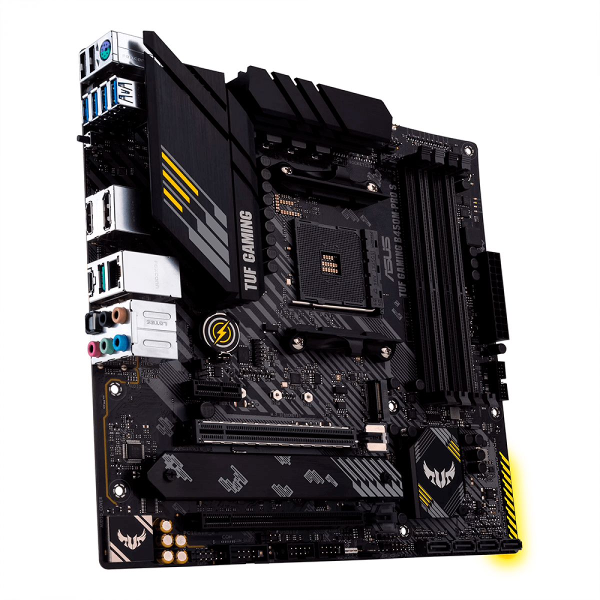 Placa Mãe Asus TUF Gaming B450M-PRO S, Chipset B450, AMD AM4, mATX, DDR4, 90MB1560-M0EAY0 - Open Box