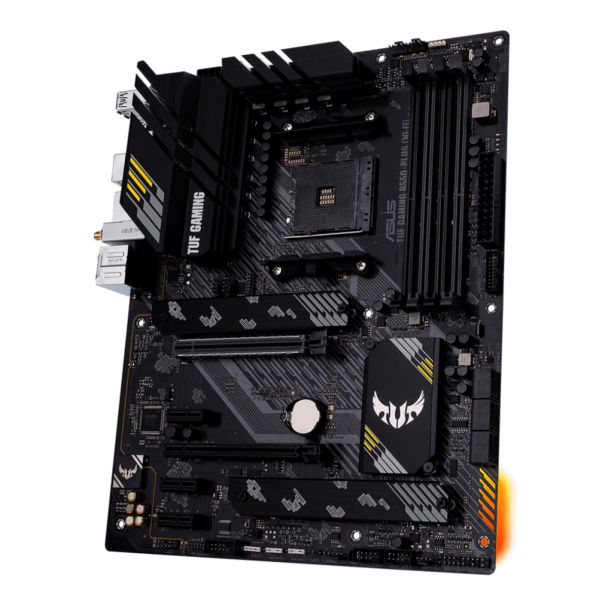 Placa Mãe Asus TUF Gaming B550-Plus WI-FI, Chipset B550, AMD AM4, ATX, DDR4, 90MB15D0-M0EAY0