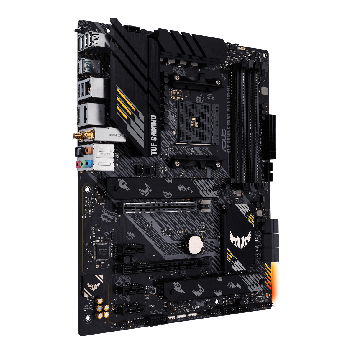 Placa Mãe Asus TUF Gaming B550-Plus WI-FI, Chipset B550, AMD AM4, ATX, DDR4, 90MB15D0-M0EAY0