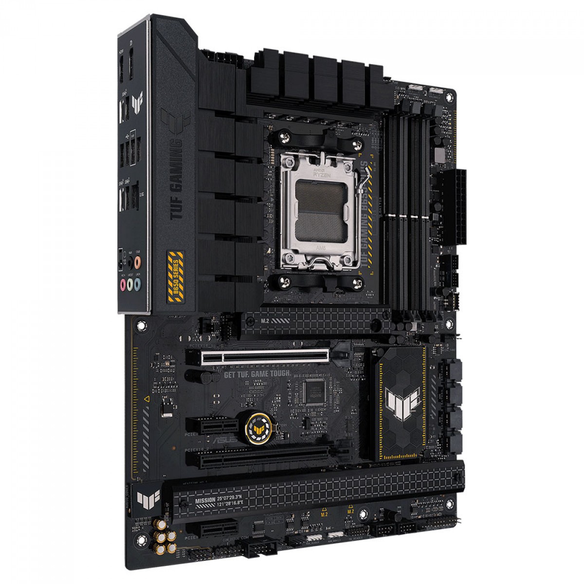 Placa Mãe Asus TUF Gaming B650-PLUS, Chipset B650, AMD AM5, ATX, DDR5, 90MB1BY0-M0EAY0