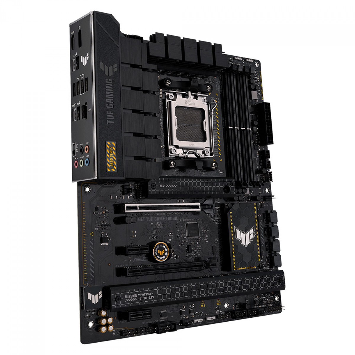 Placa Mãe Asus TUF Gaming B650-PLUS, Chipset B650, AMD AM5, ATX, DDR5, 90MB1BY0-M0EAY0
