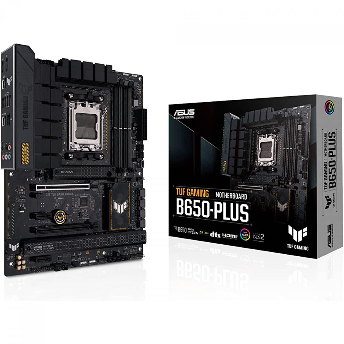 Placa Mãe Asus TUF Gaming B650-PLUS, Chipset B650, AMD AM5, ATX