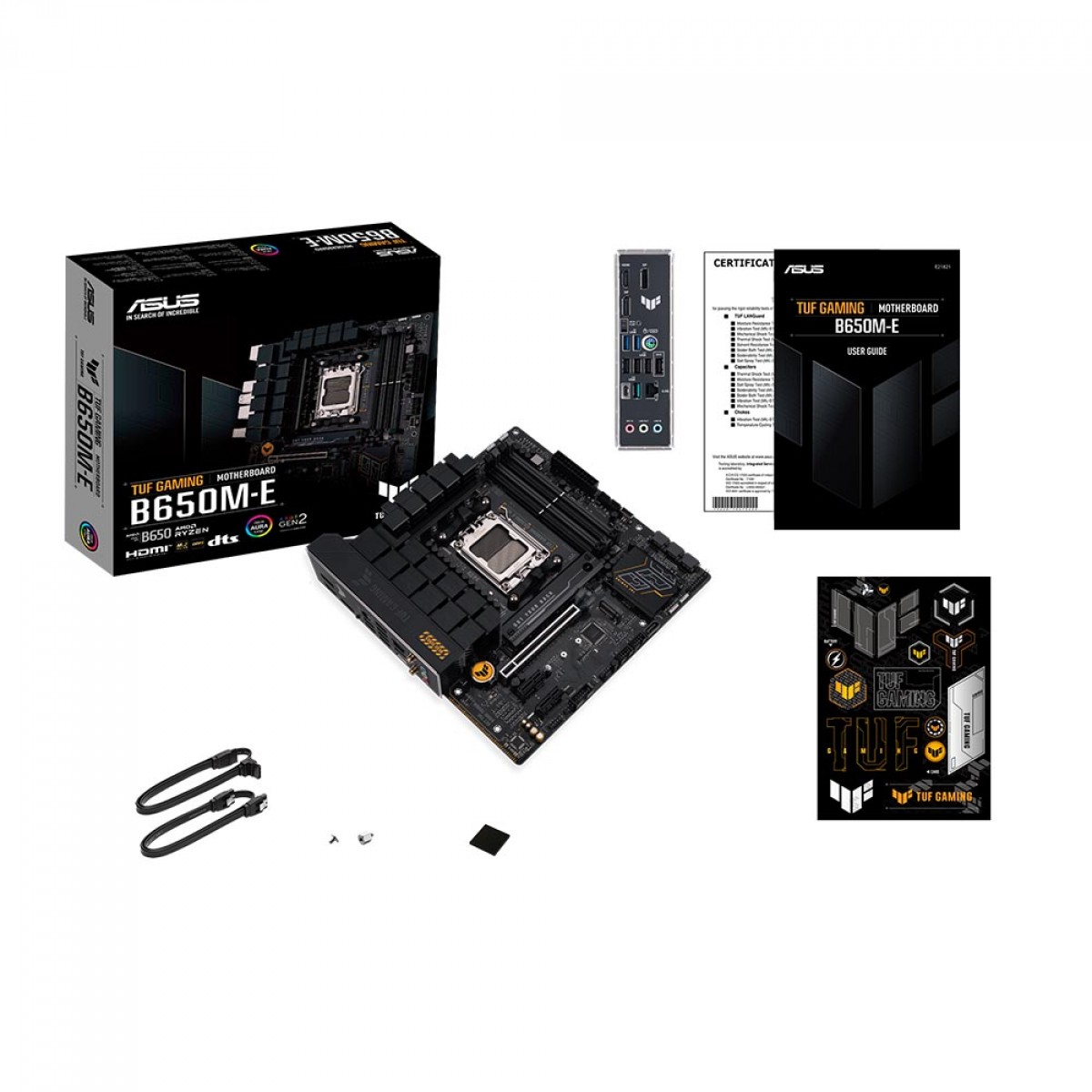 Placa Mãe Asus TUF Gaming B650M-E, Chipset B650, AMD AM5, mATX, DDR5, 90MB1FU0-M0EAY0