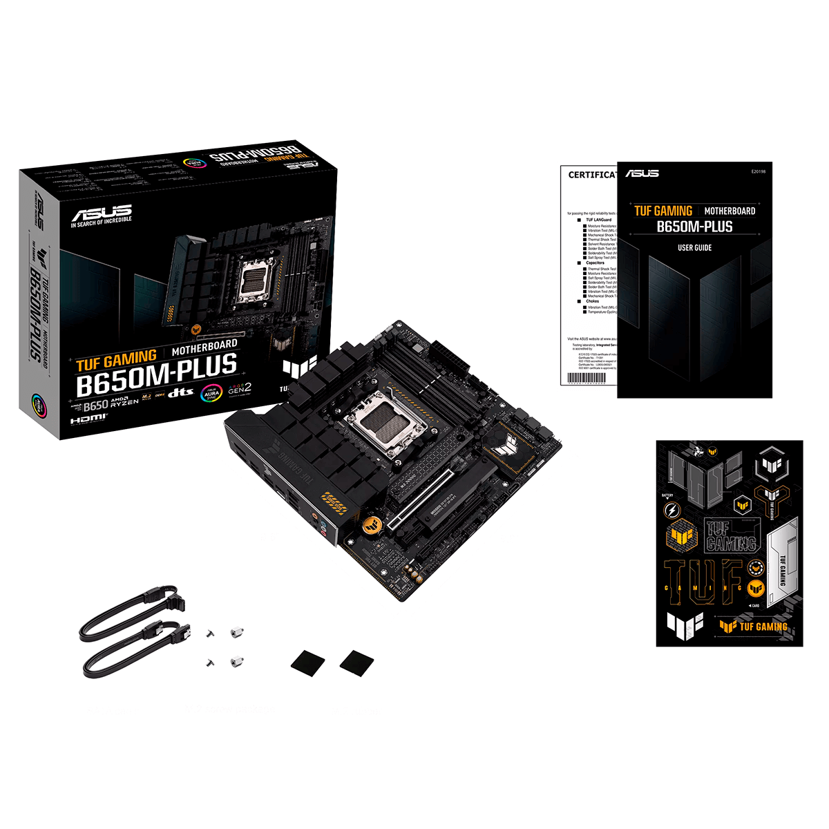 Placa Mãe Asus TUF Gaming B650M-PLUS, Chipset B650, AMD AM5, mATX, DDR5, 90MB1BG0-C1BAY0
