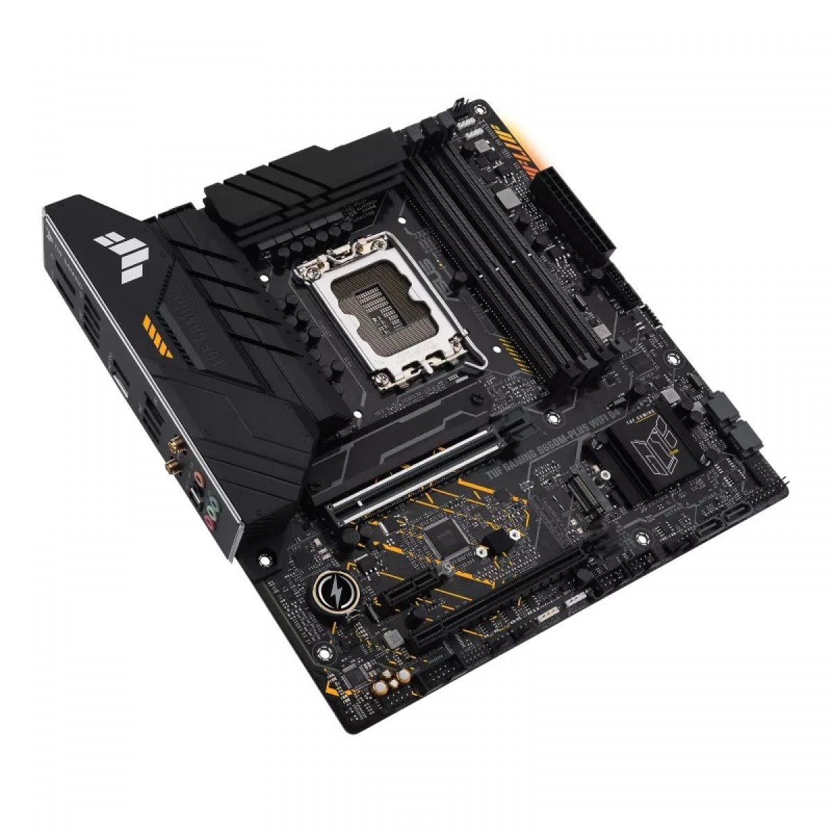 Placa Mãe Asus TUF Gaming B660M-PLUS WiFi D4, Chipset B660, Intel LGA 1700, mATX, DDR4, 90MB1930-M0EAY0