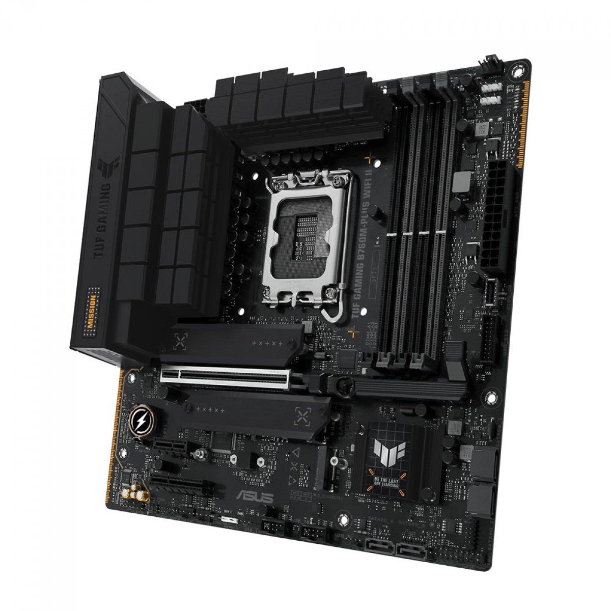 Placa Mãe Asus TUF Gaming B760M-PLUS WI-FI II, Chipset B760, Intel LGA 1700, mATX, DDR5, 90MB1HE0-M0EAY0