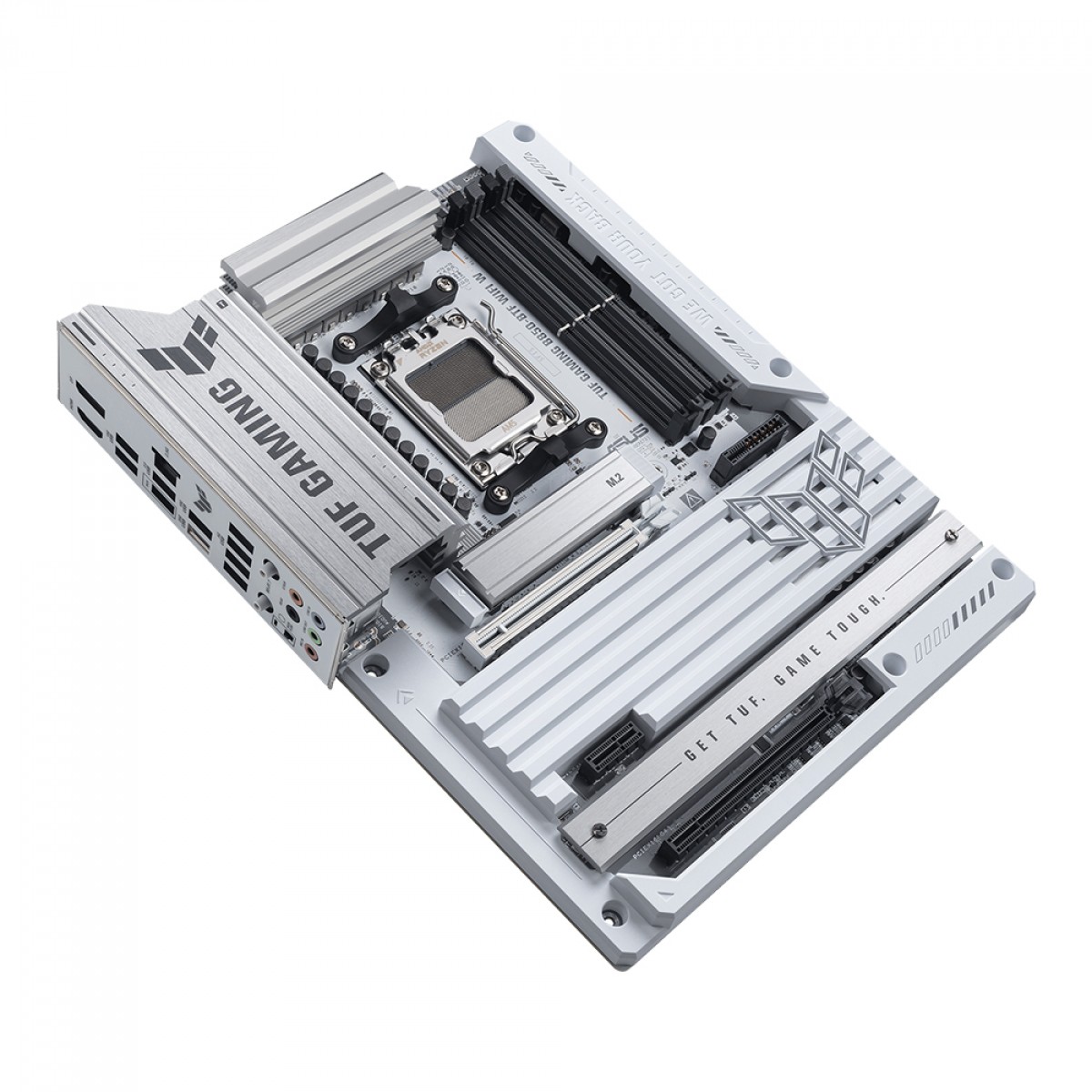 Placa Mãe Asus TUF Gaming B850-BTF WIFI W, Chipset B850, AMD AM5, ATX, DDR5, Branco, 90MB1KW0-M0EAY0