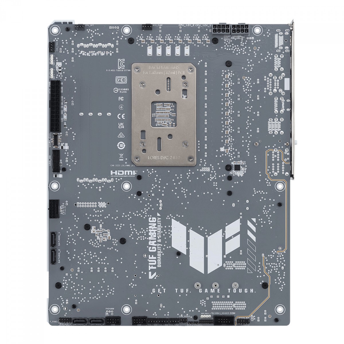 Placa Mãe Asus TUF Gaming B850-BTF WIFI W, Chipset B850, AMD AM5, ATX, DDR5, Branco, 90MB1KW0-M0EAY0