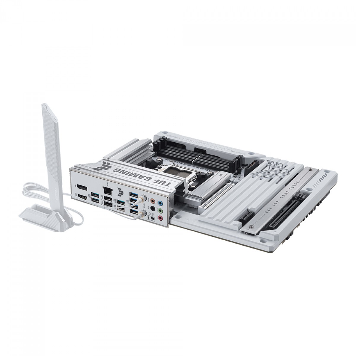 Placa Mãe Asus TUF Gaming B850-BTF WIFI W, Chipset B850, AMD AM5, ATX, DDR5, Branco, 90MB1KW0-M0EAY0