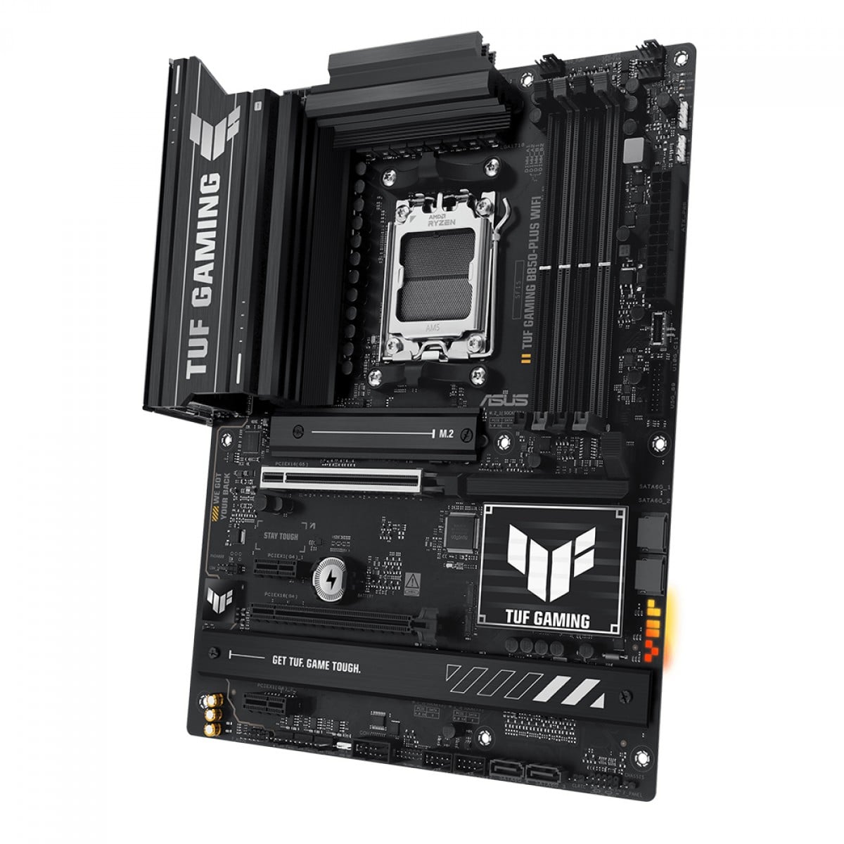 Placa Mãe Asus TUF Gaming B850-PLUS WIFI, Chipset B850, AMD AM5, ATX, DDR5, 90MB1J30-M0EAY0