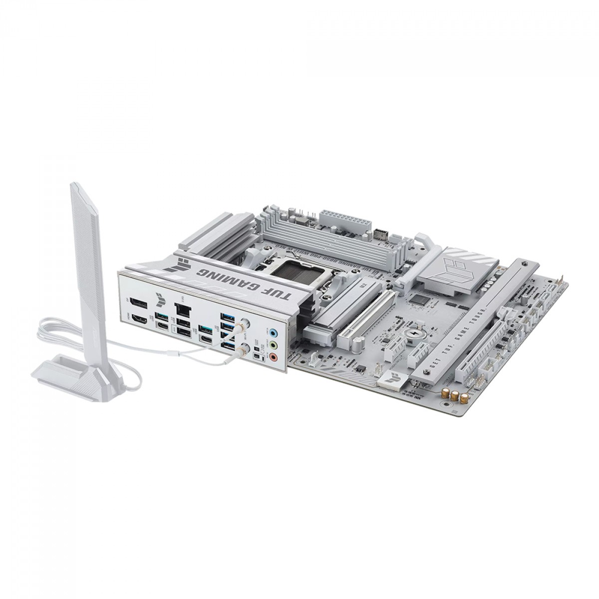 Placa Mãe Asus TUF Gaming B850-PRO WIFI7 NEO, Chipset B850, AMD AM5, ATX, DDR5, Branca