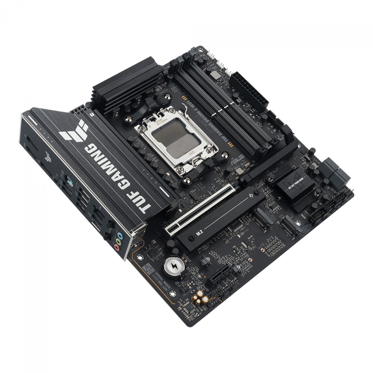 Placa Mãe Asus TUF-Gaming B850M-E WIFI, Chipset B850, AMD AM5, MATX, DDR5, 90MB1LS0-M0EAY0