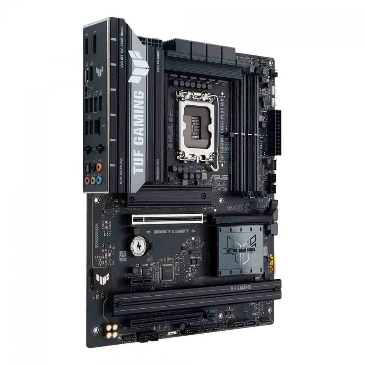 Placa Mãe Asus TUF Gaming B860-PLUS WIFI, Chipset B860, Intel LGA 1851, ATX, DDR5, 90MB1JL0-M0EAY0