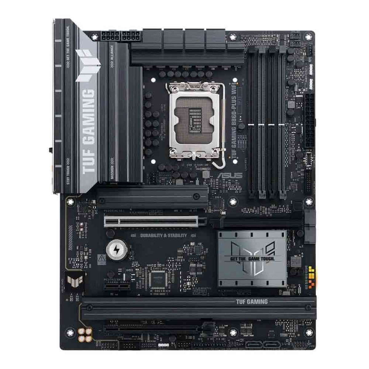 Placa Mãe Asus TUF Gaming B860-PLUS WIFI, Chipset B860, Intel LGA 1851, ATX, DDR5, 90MB1JL0-M0EAY0