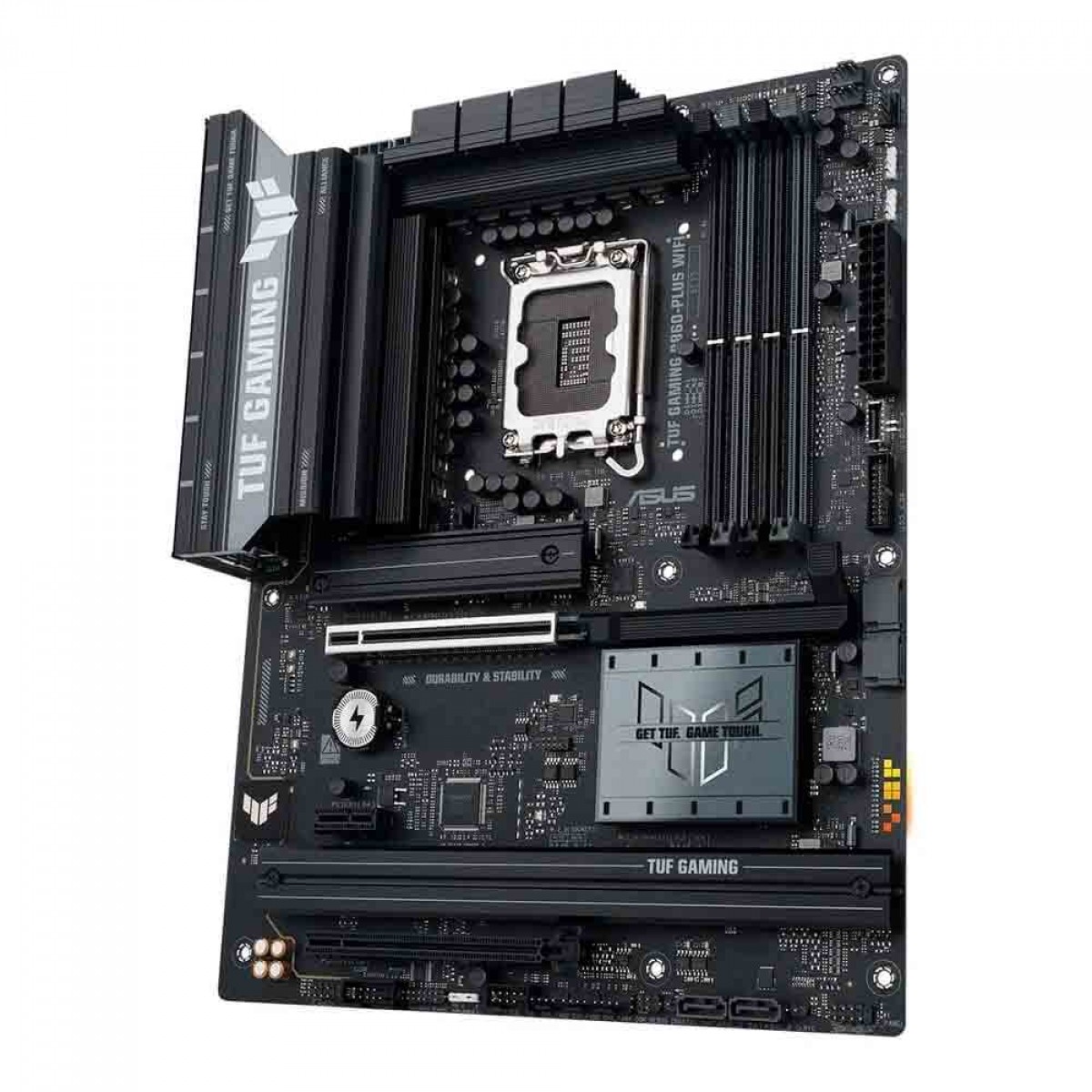 Placa Mãe Asus TUF Gaming B860-PLUS WIFI, Chipset B860, Intel LGA 1851, ATX, DDR5, 90MB1JL0-M0EAY0