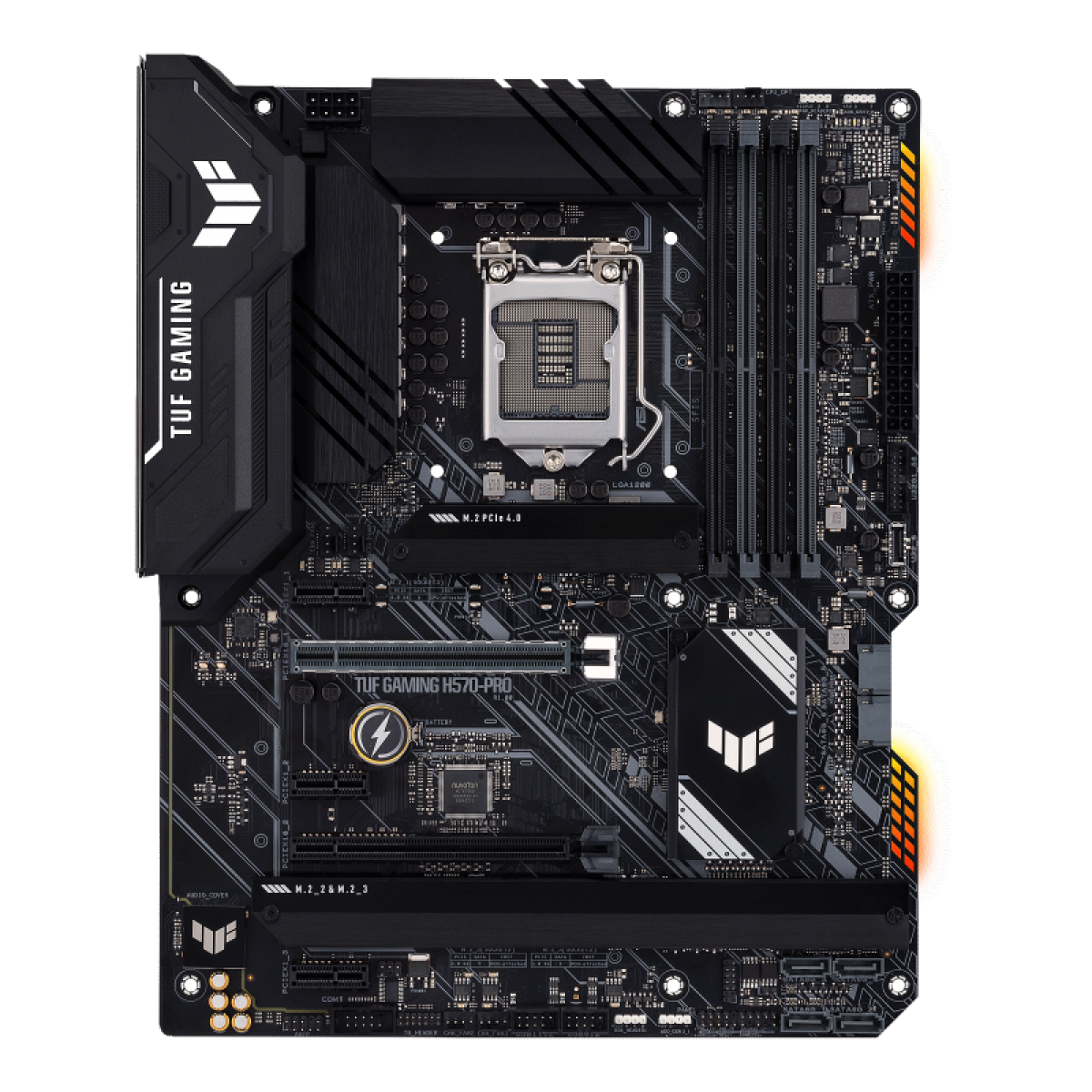 Placa Mãe Asus TUF Gaming H570-PRO, Chipset H570, LGA 1200, ATX, DDR4, 90MB16K0-M0EAY0