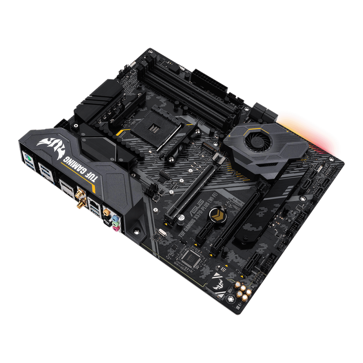 Placa Mãe Asus TUF Gaming X570-Plus Wi-Fi, Chipset X570, AMD AM4, ATX, DDR4, 90MB1170-M0EAY0