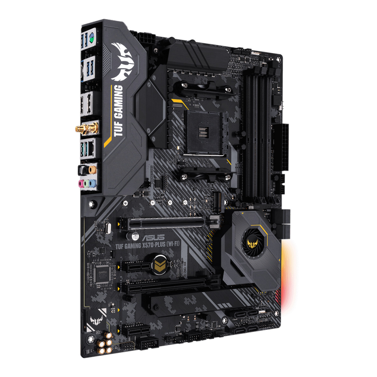 Placa Mãe Asus TUF Gaming X570-Plus Wi-Fi, Chipset X570, AMD AM4, ATX, DDR4, 90MB1170-M0EAY0