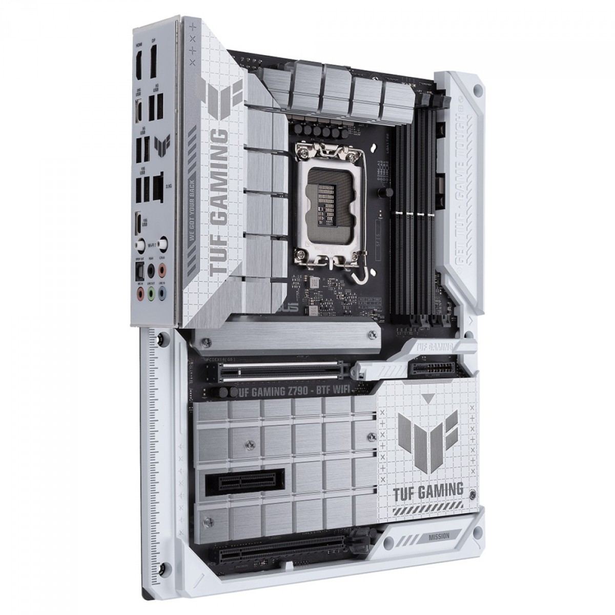 Placa Mãe Asus TUF Gaming Z790-BTF WiFi, Chipset Z790, Intel LGA1700, ATX, DDR5, 90MB1GU0-M0EAY0