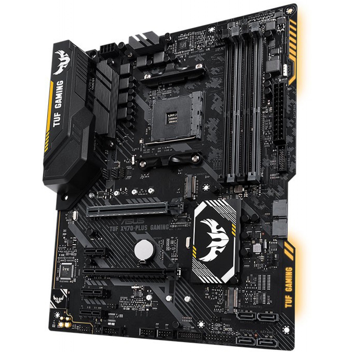 Placa Mãe Asus TUF X470-Plus Gaming, Chipset X470, AMD AM4, ATX, DDR4