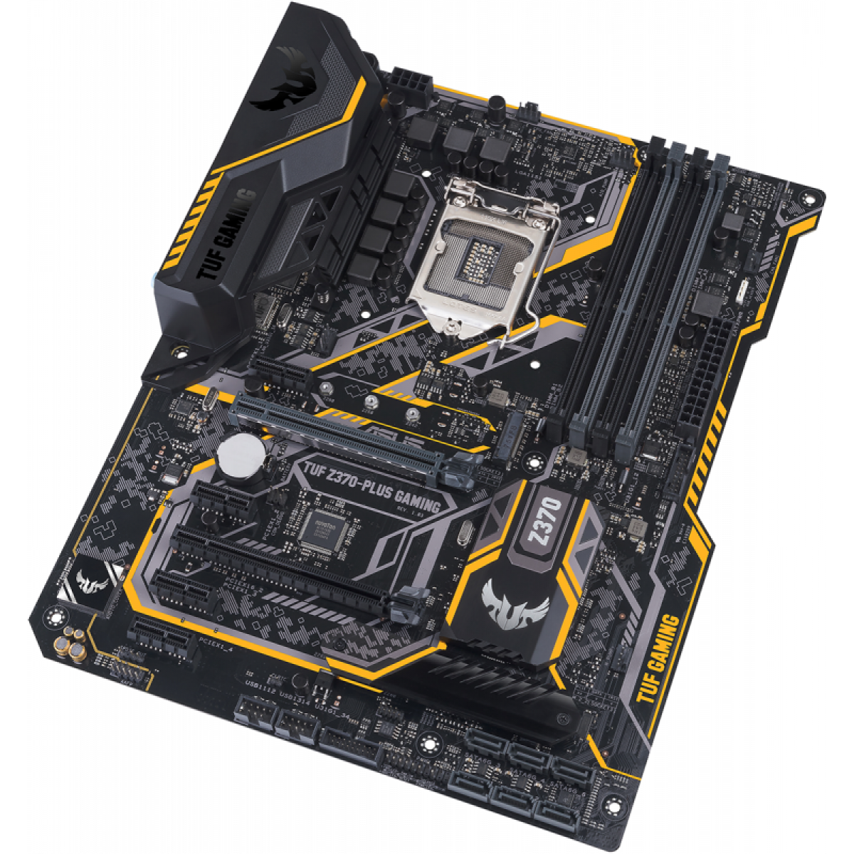 Placa Mãe Asus Tuf Z370 Plus Gaming Chipset Z370 Intel Lga 1151 Atx Ddr4 8447