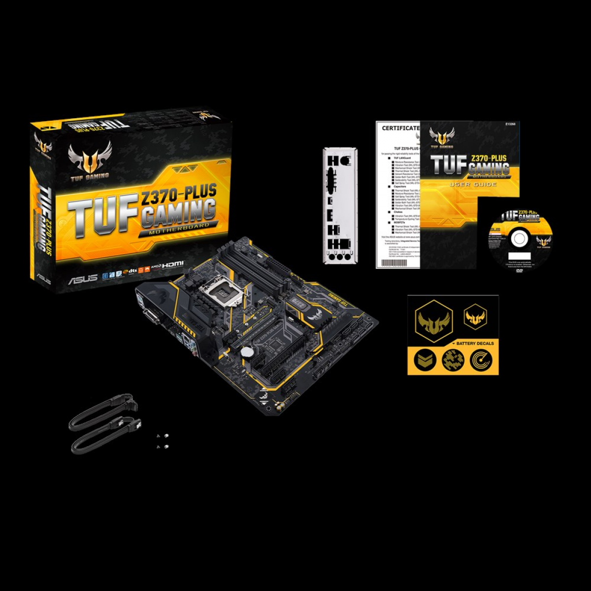Placa Mãe Asus TUF Z370-PLUS GAMING, Chipset Z370, Intel LGA 1151, ATX, DDR4