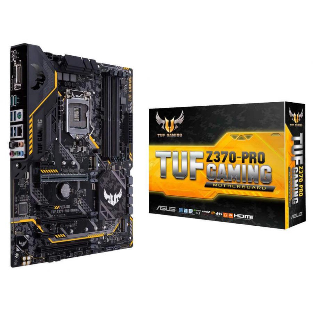 Placa Mãe Asus TUF Z370-PRO GAMING, Chipset Z370, Intel LGA 1151, ATX, DDR4