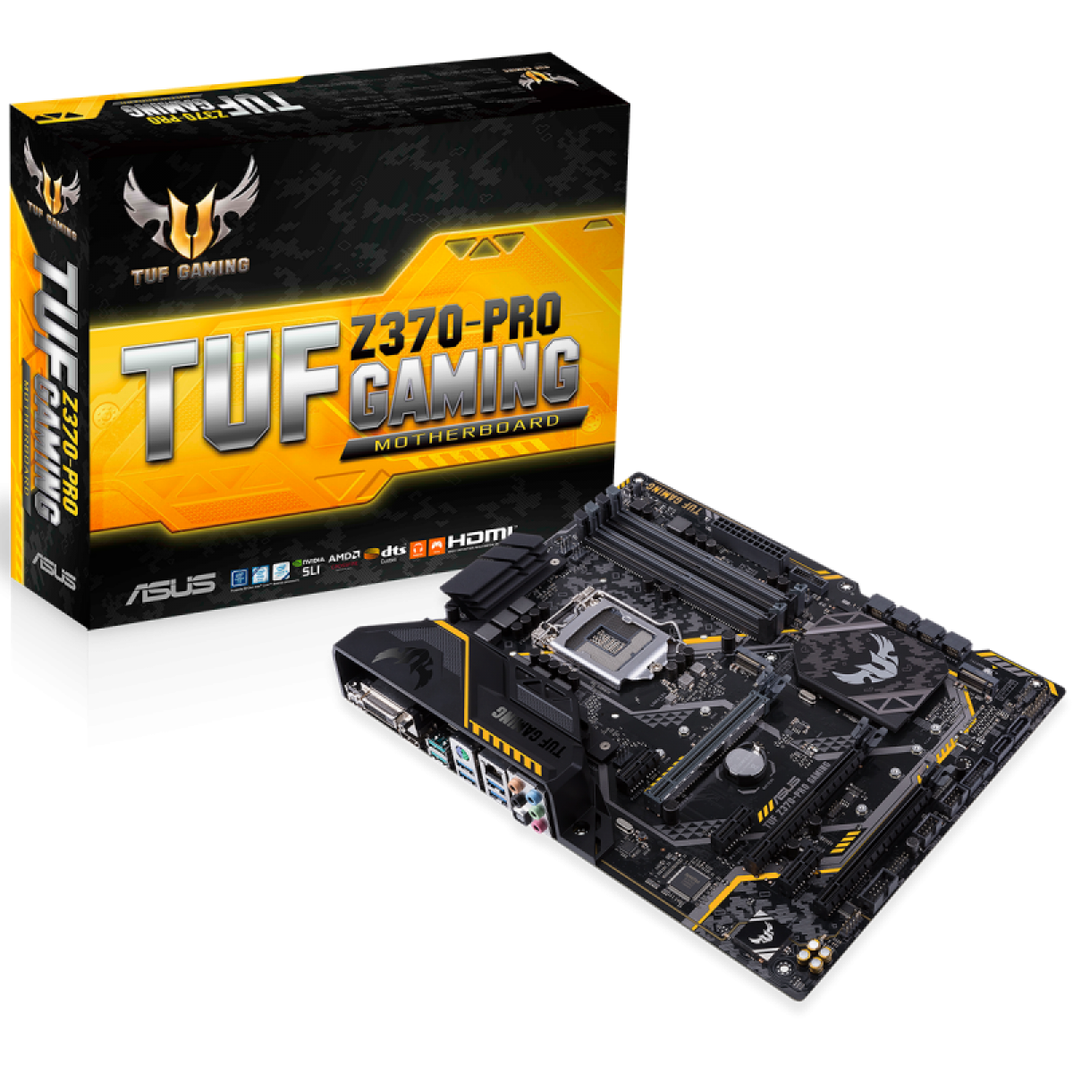Placa Mãe Asus TUF Z370-PRO GAMING, Chipset Z370, Intel LGA 1151, ATX, DDR4