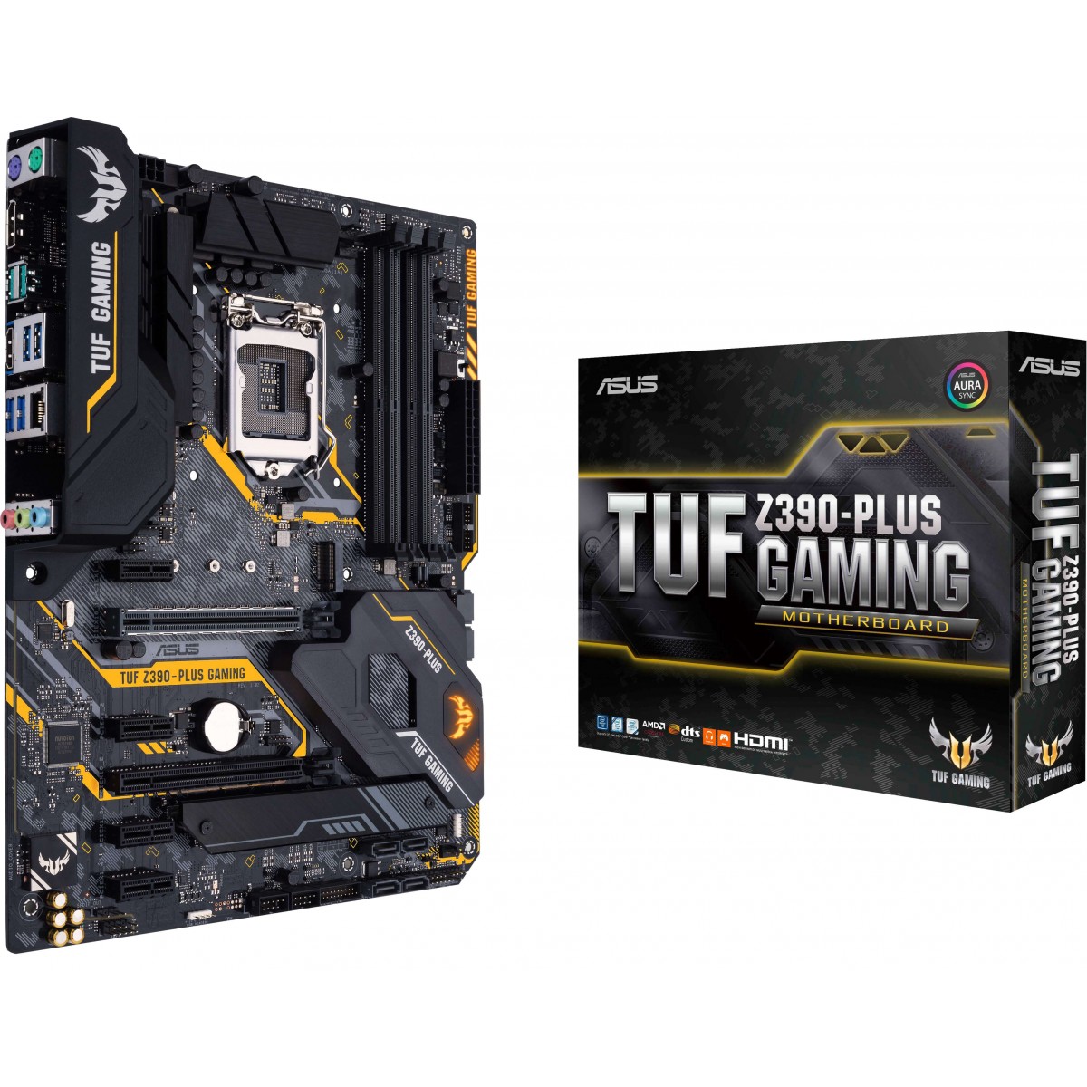 Placa Mãe Asus TUF Z390-Plus Gaming, Chipset Z390, Intel LGA 1151, ATX, DDR4
