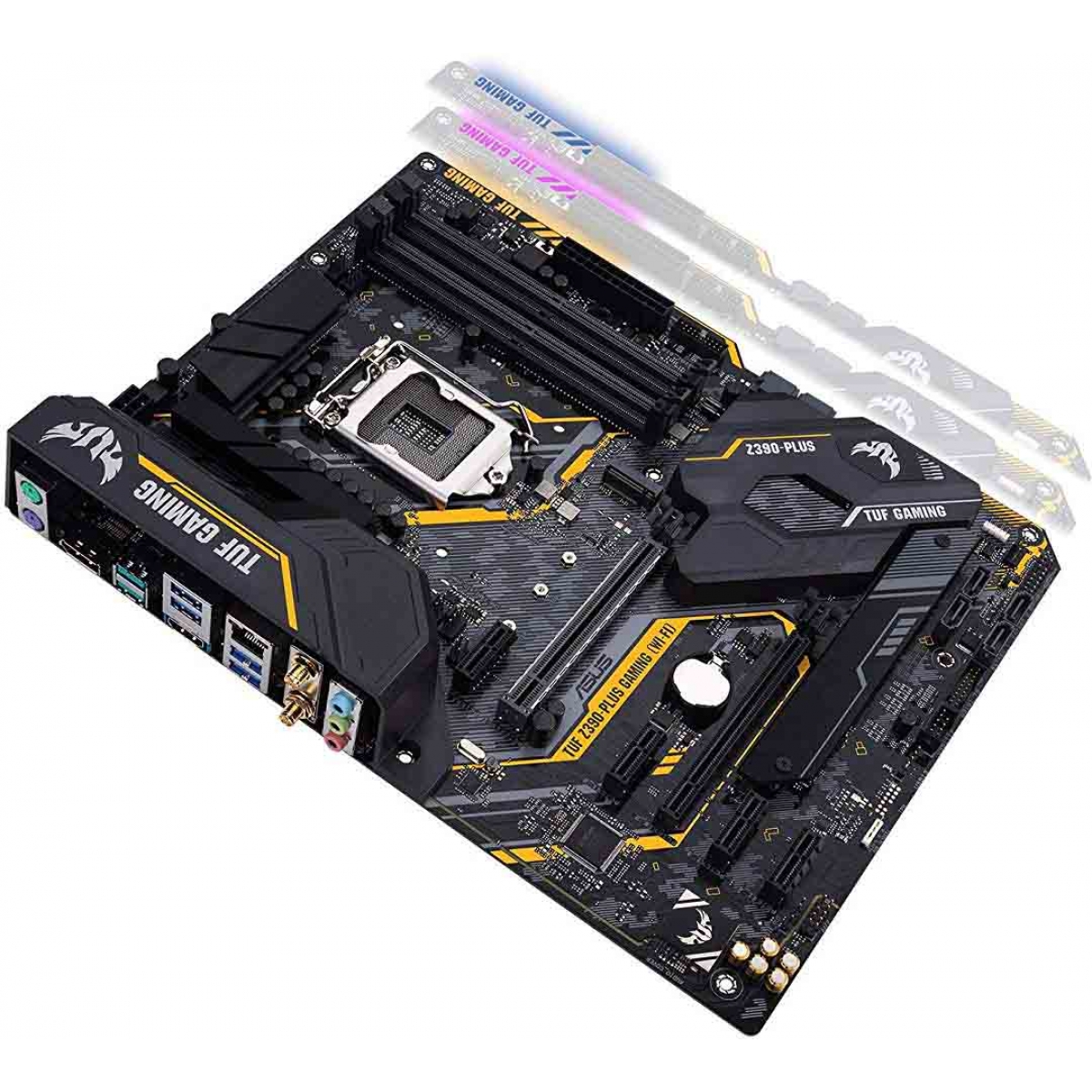 Placa Mãe Asus TUF Z390-Plus Gaming (Wi-fi), Chipset Z390, Intel LGA 1151, ATX, DDR4