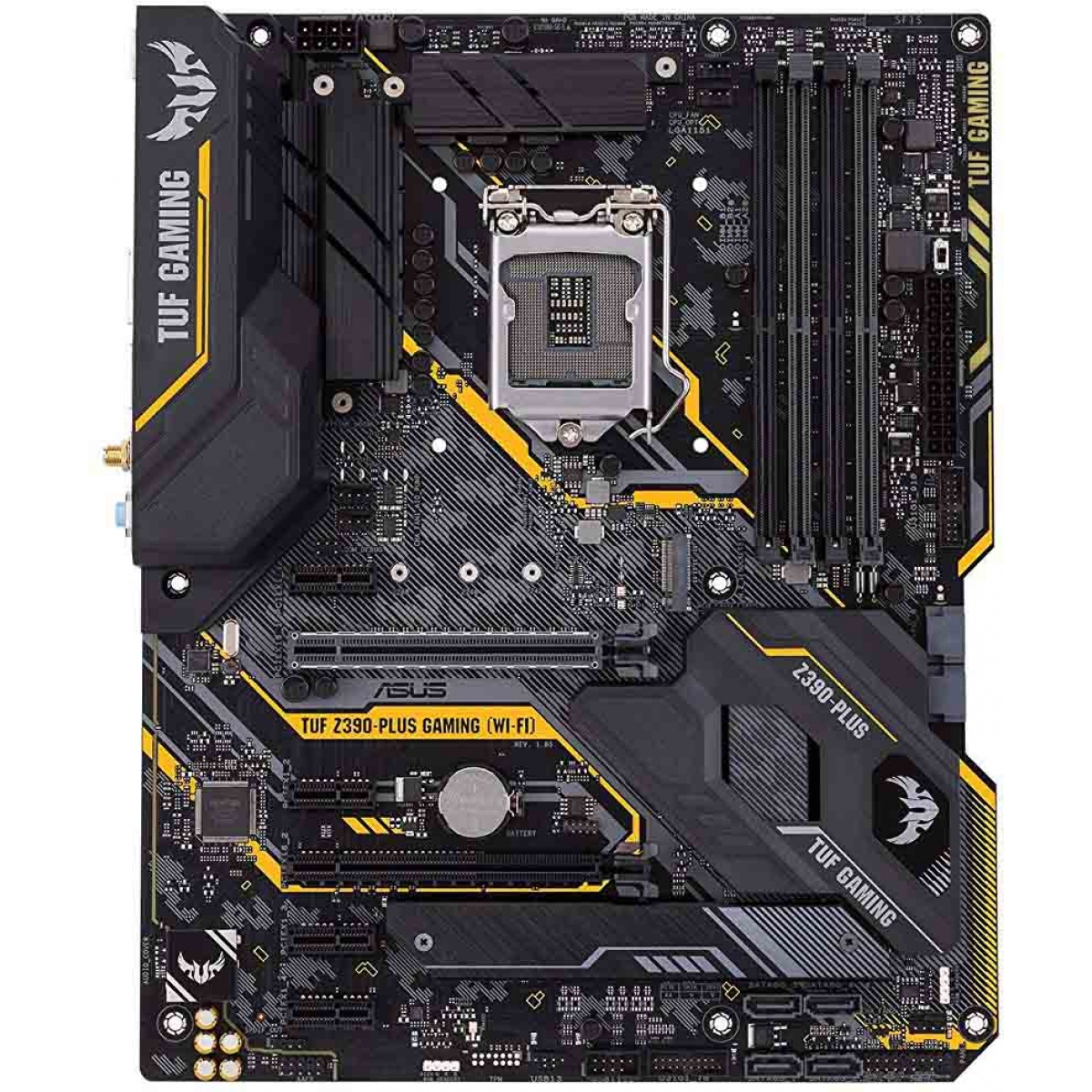 Placa Mãe Asus TUF Z390-Plus Gaming (Wi-fi), Chipset Z390, Intel LGA 1151, ATX, DDR4