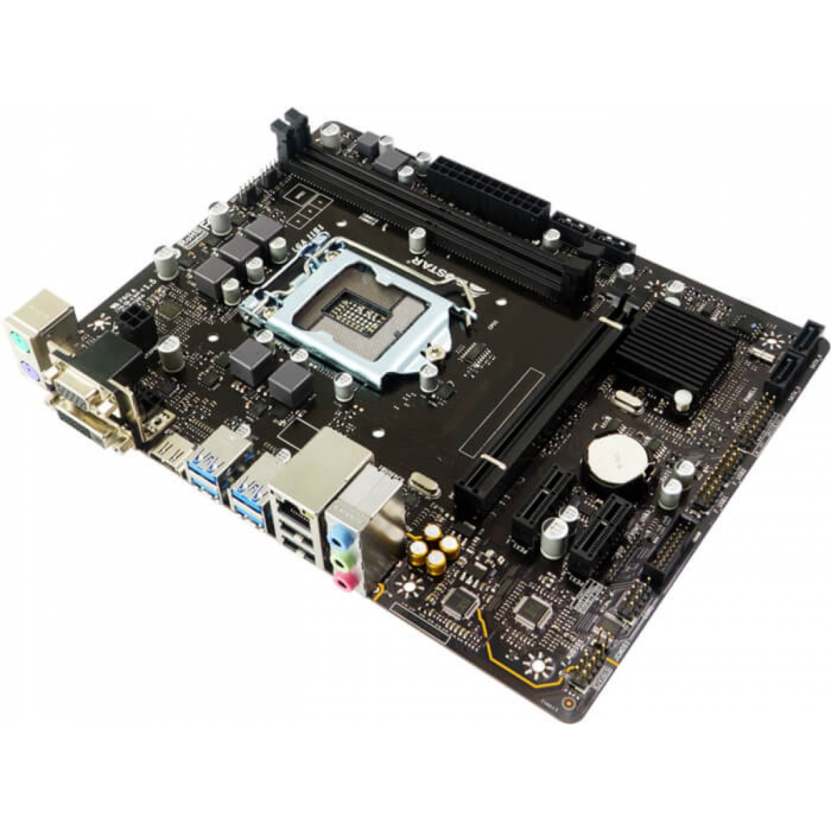 Placa Mãe Biostar B360MHD PRO, Chipset B360, Intel LGA 1151, mATX, DDR4