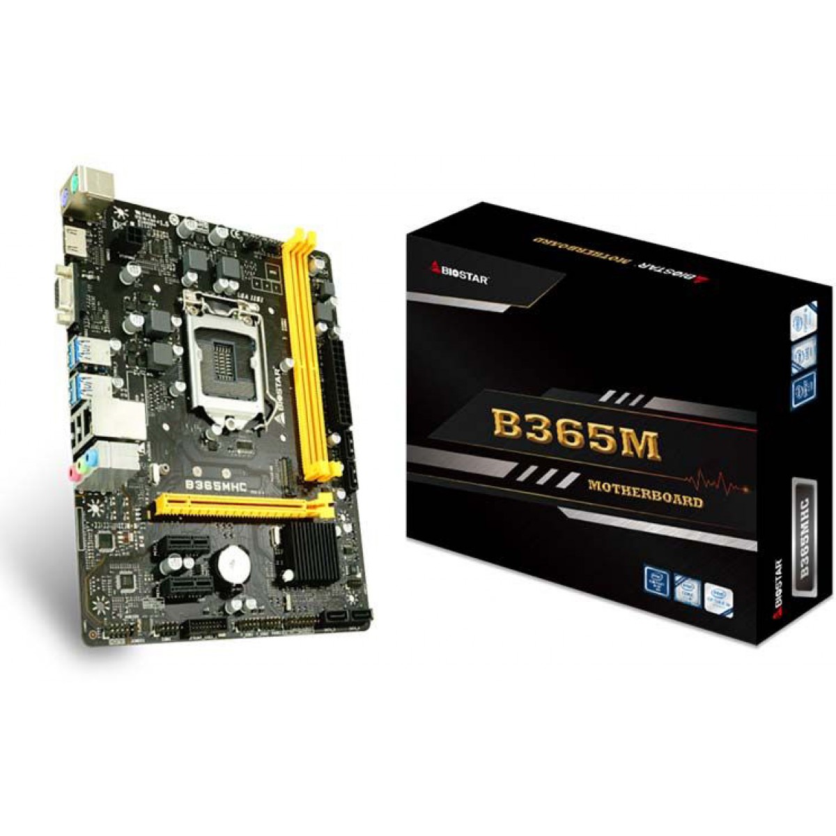 Placa Mãe Biostar B365MHC, Chipset B360, LGA 1151, DDR4